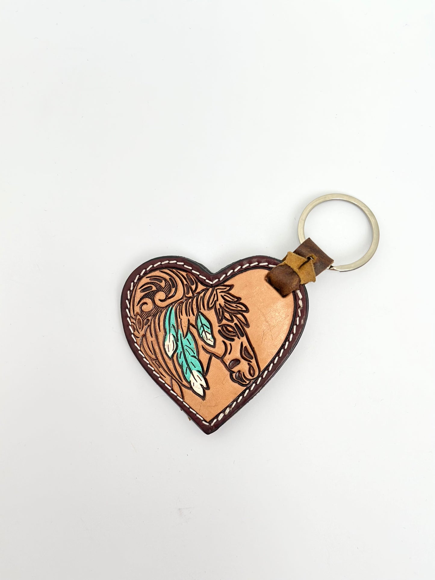 De Rancho Heart/Boot Keychains