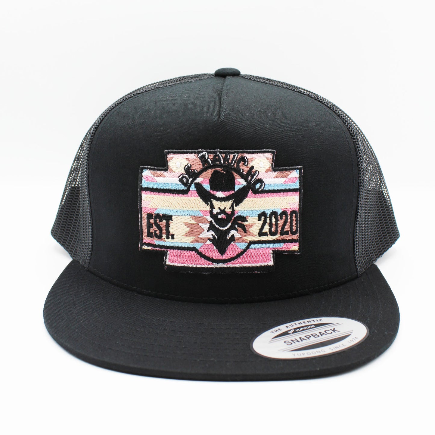 De Rancho Pink Aztec Blackout