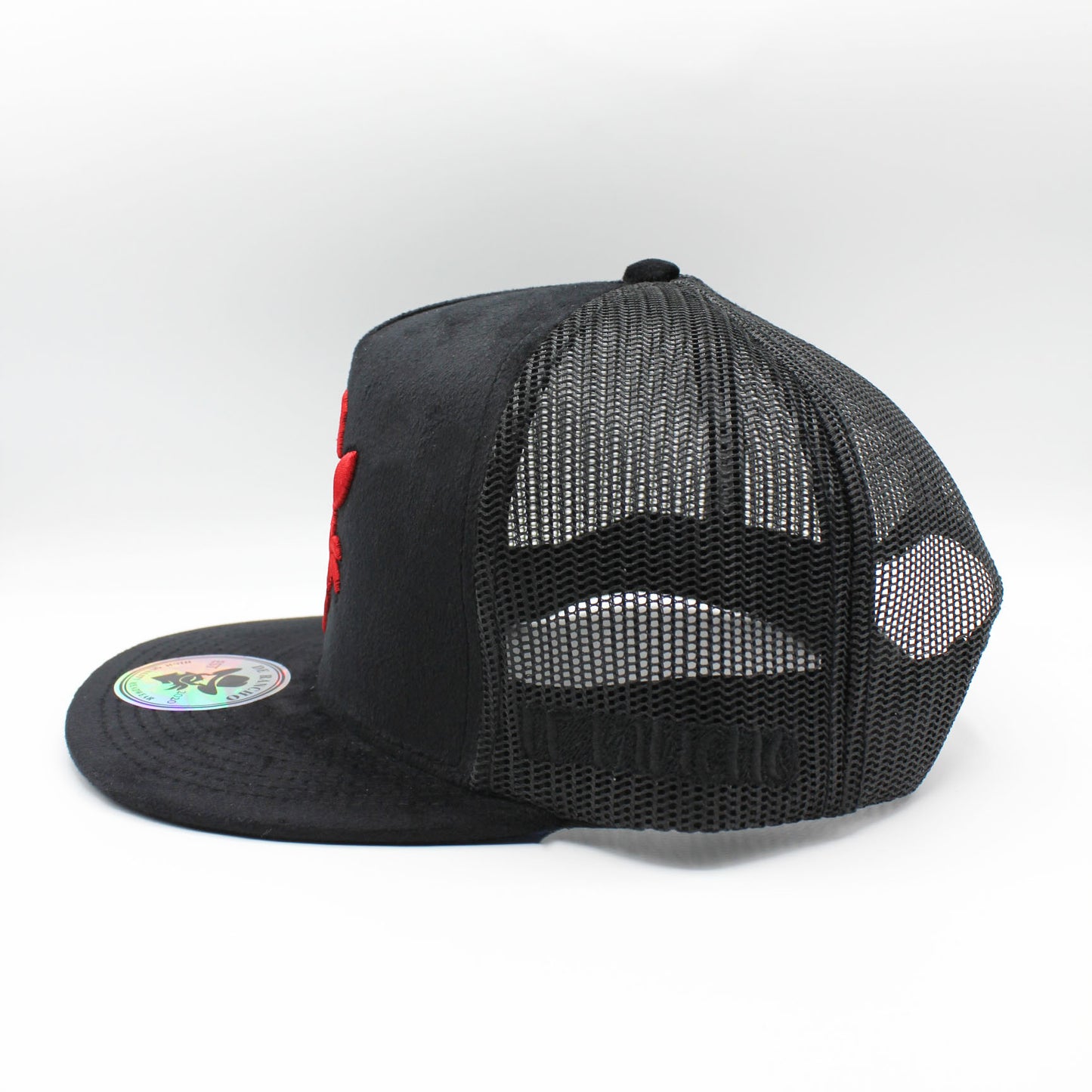 De Rancho Velvet (black/red)