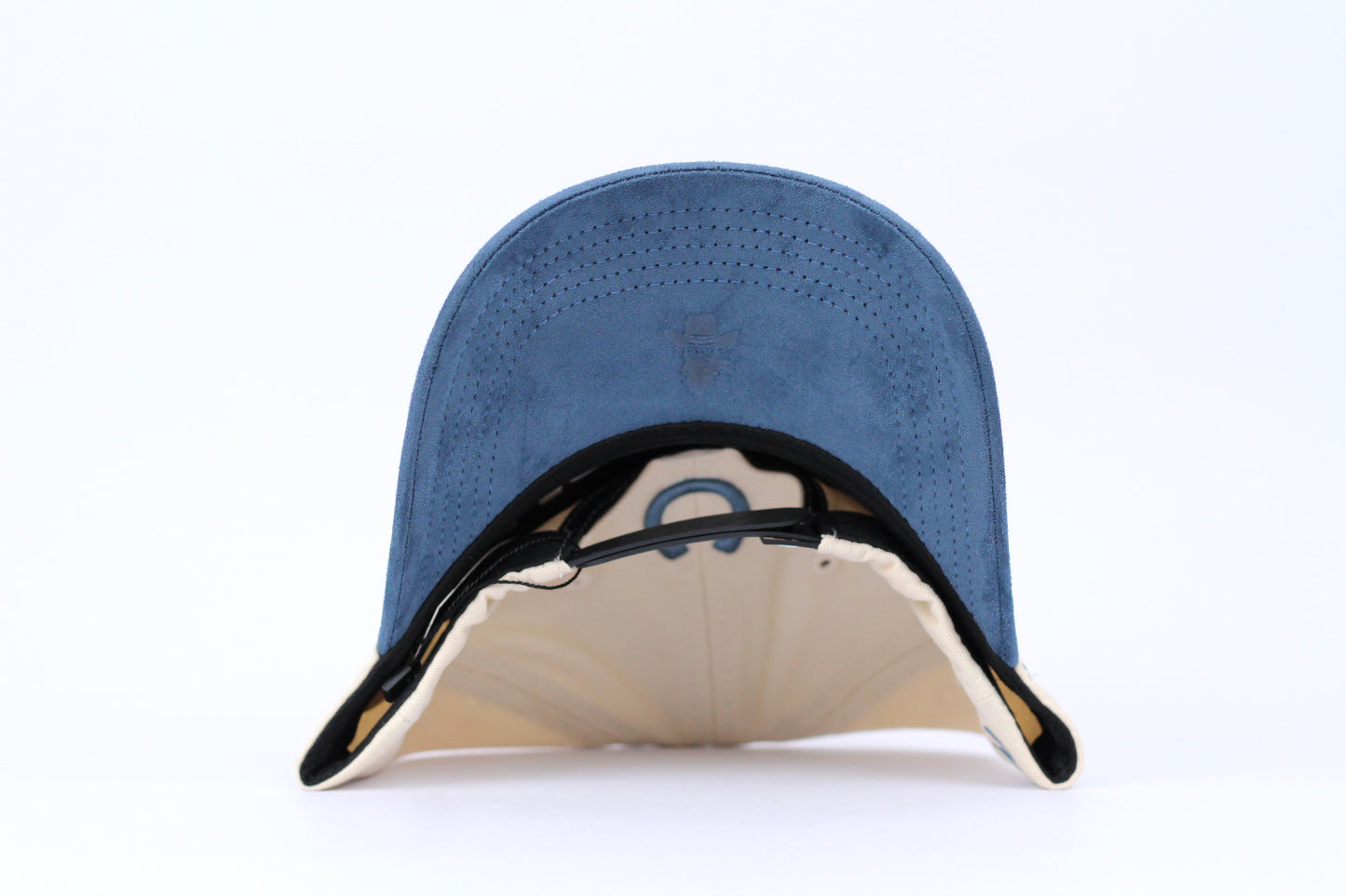 De Rancho Herradura a-frame hat (Beige/Blue)