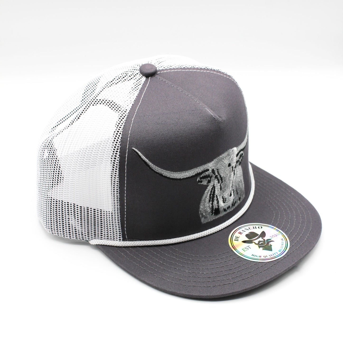 De Rancho Longhorn (Gray/White) DR043