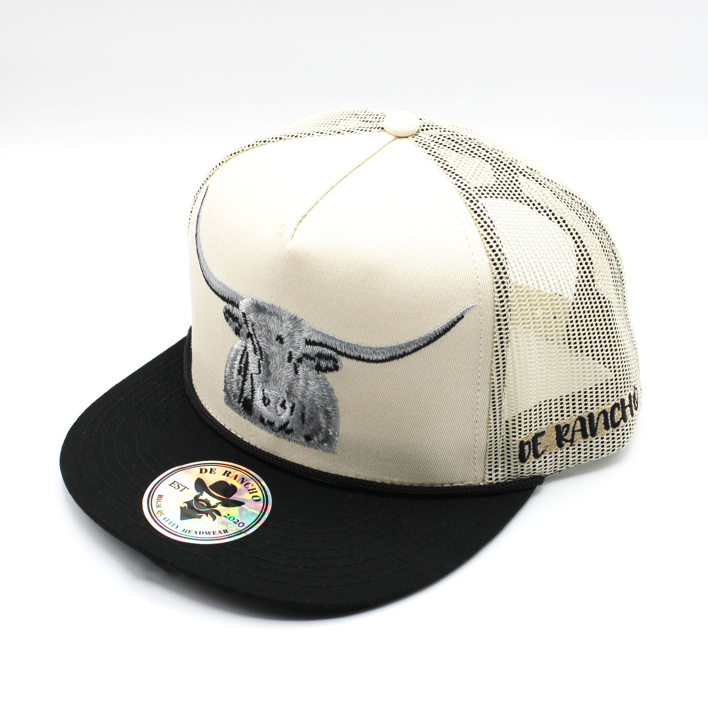 De Rancho Longhorn (Beige/Black) DR175