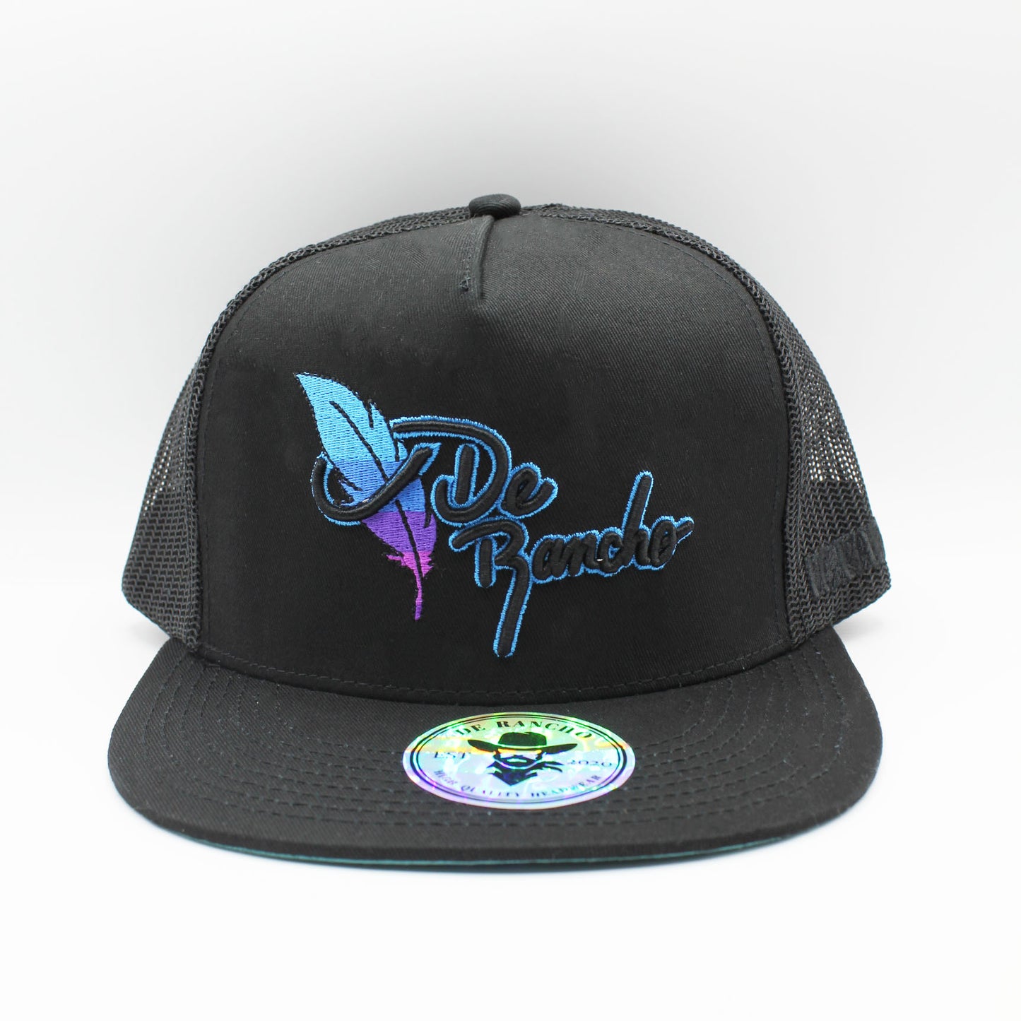 De Rancho Feather Black DR162
