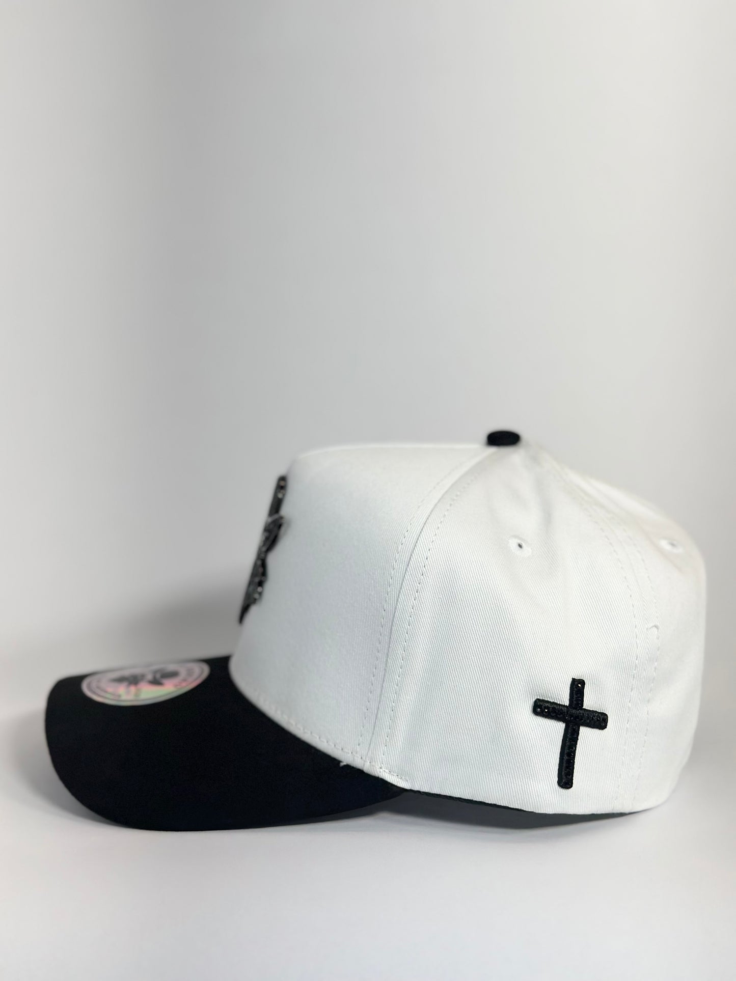 De Rancho DIAMOND DUST SUEDE Special Edition Hat (White) DR232