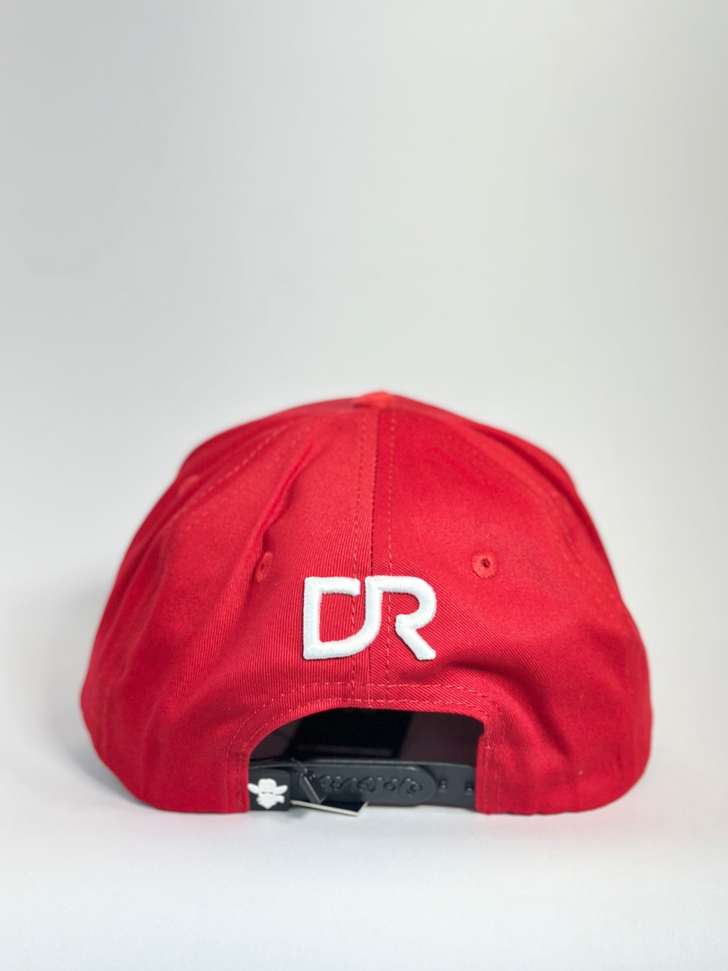 De Rancho Suede Ball Cap (Red) DR236