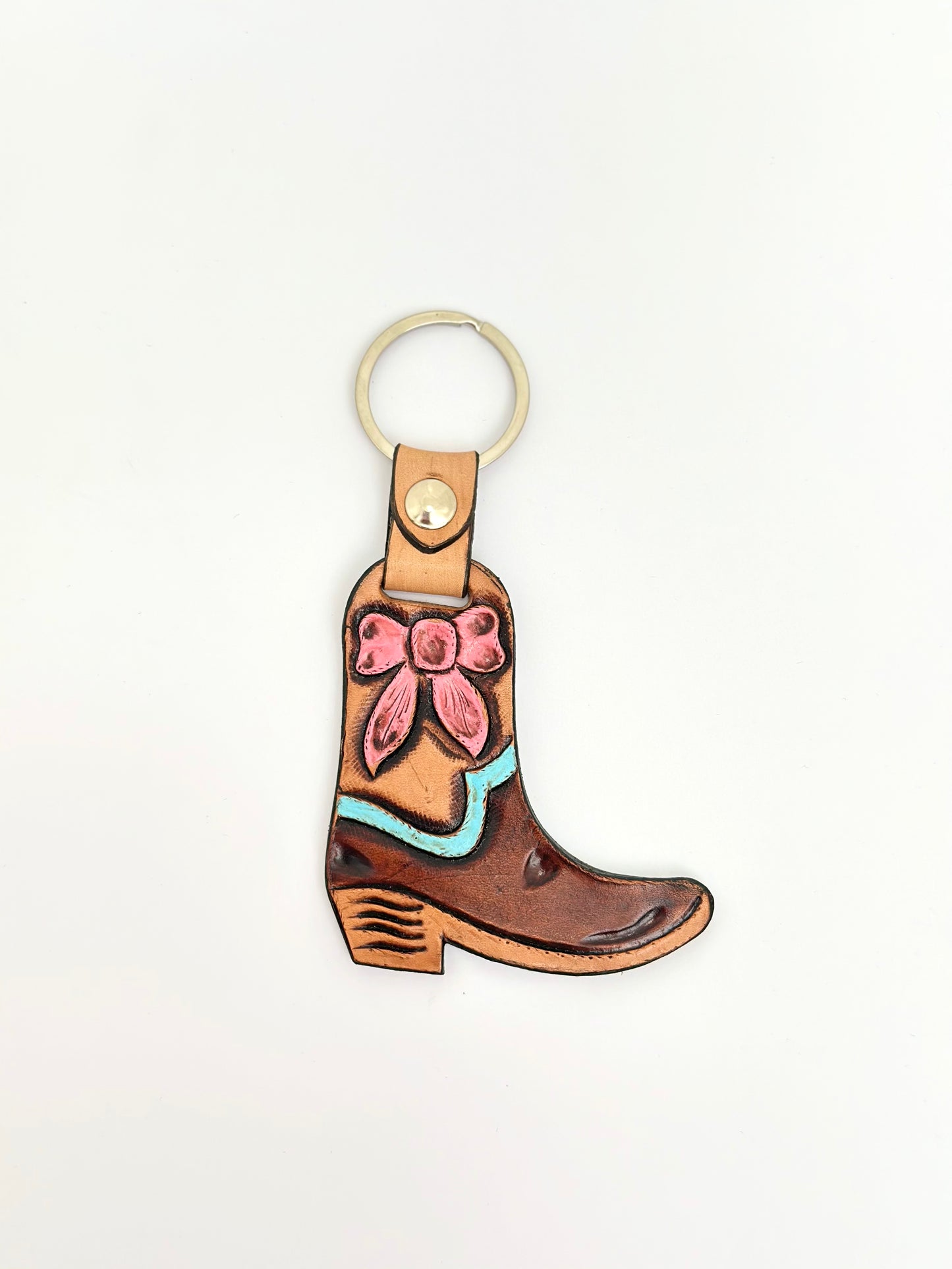 De Rancho Heart/Boot Keychains