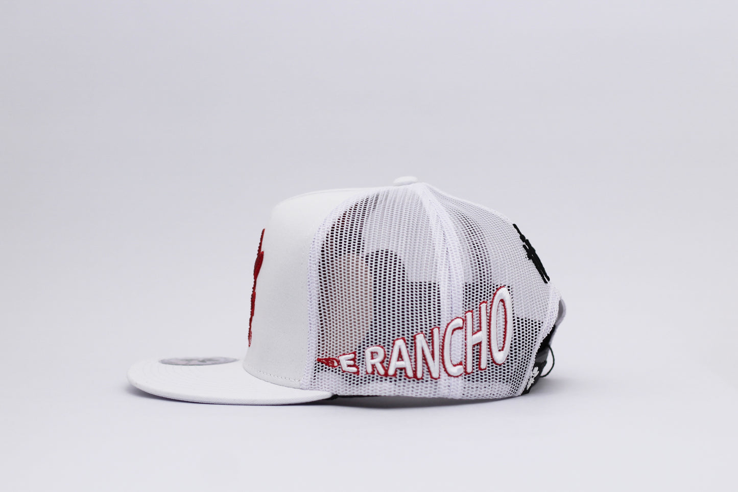 De Rancho Red Rider Hat (White) DR254
