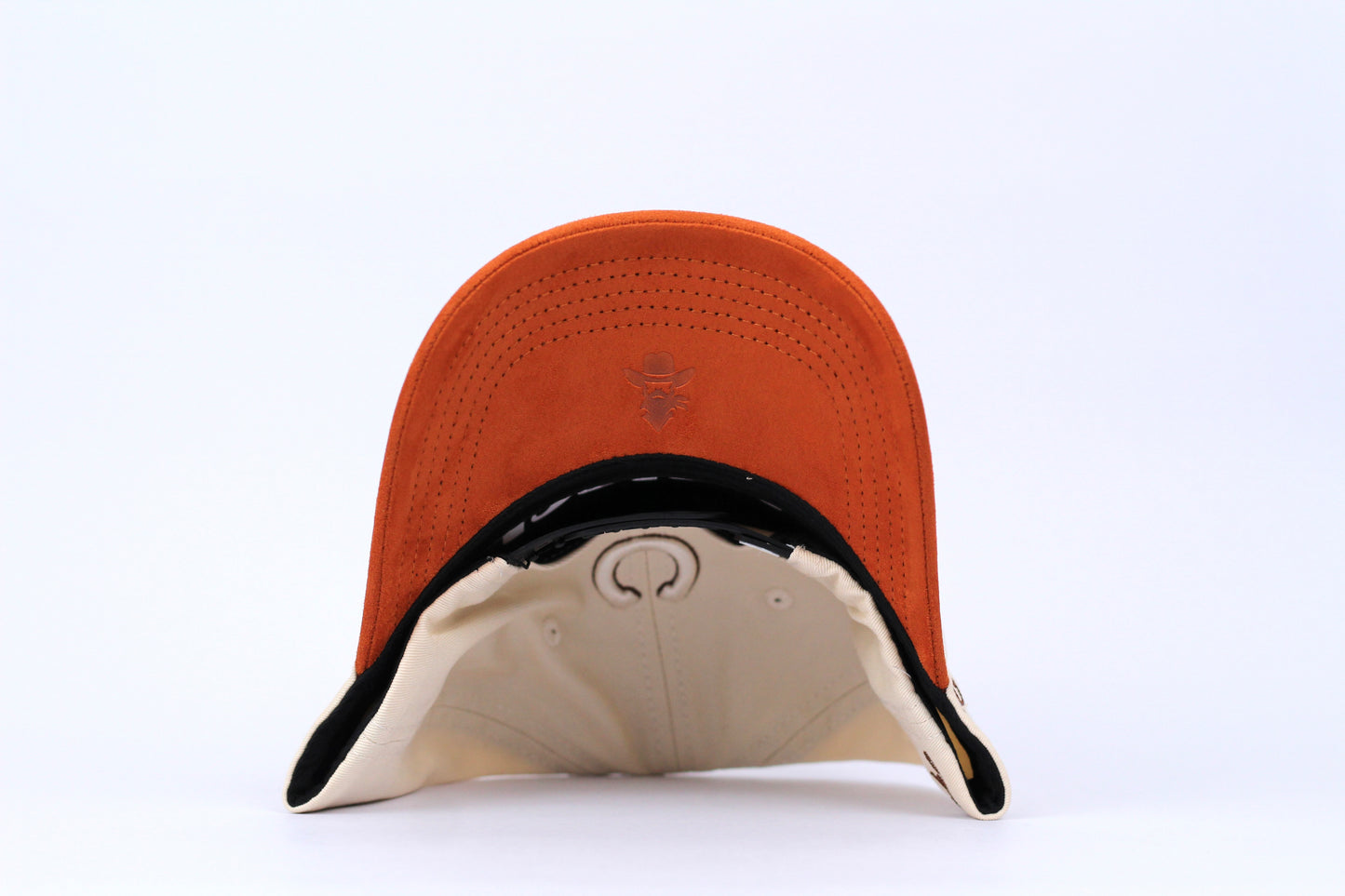 De Rancho Herradura a-frame hat (Beige/Orange)