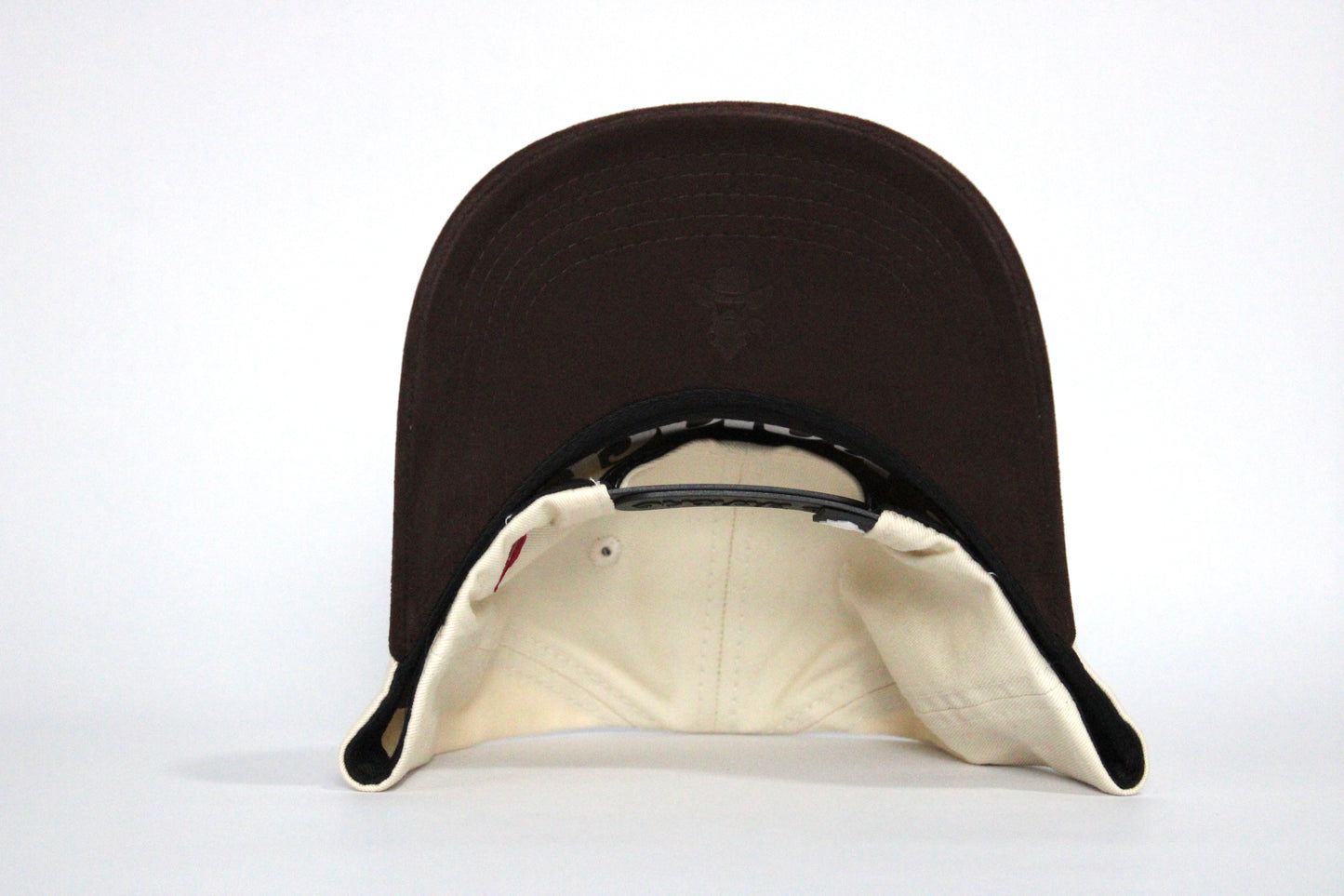 De Rancho Sierra Sunset a-frame hat (Cream/Brown)