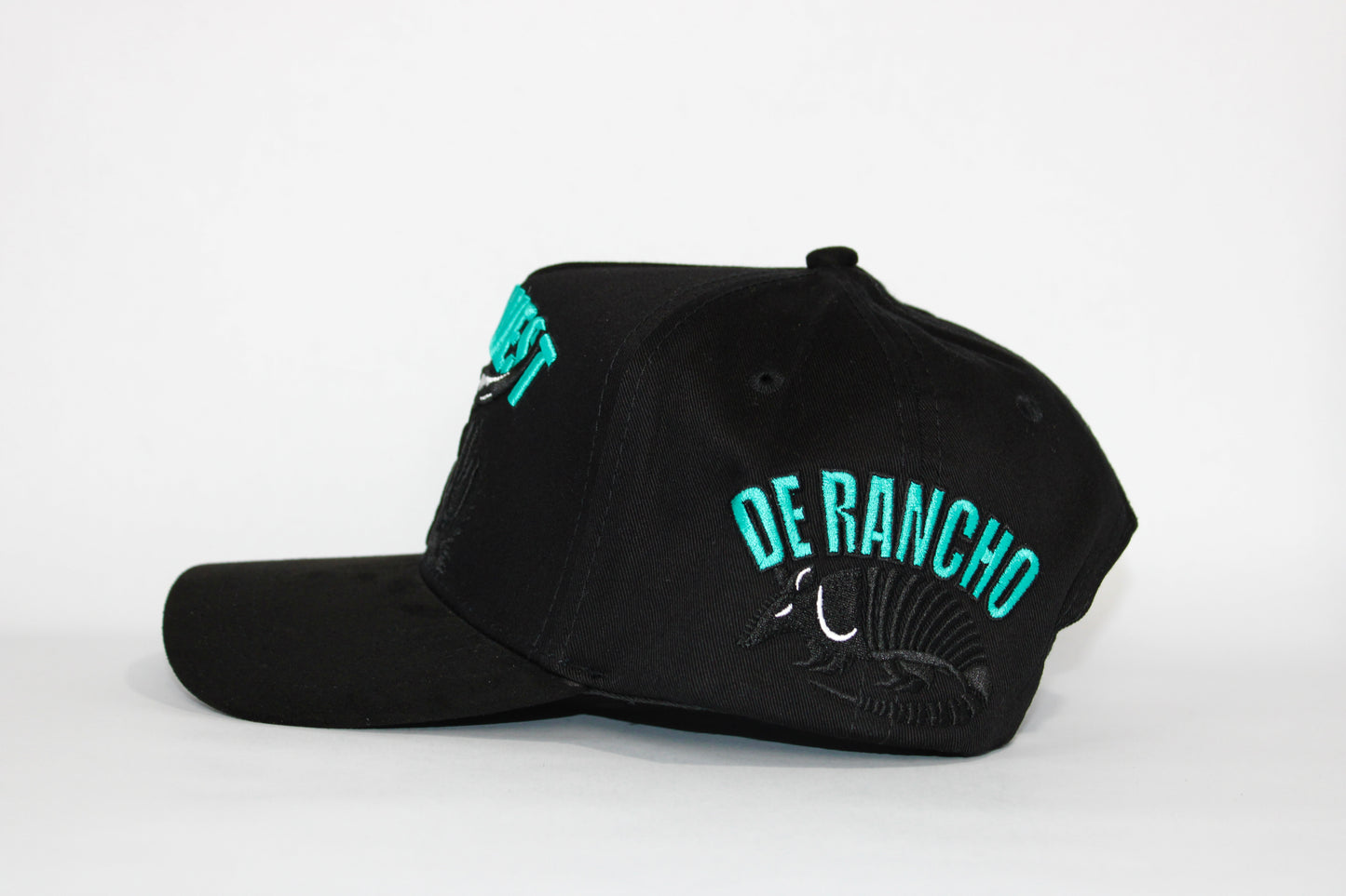 De Rancho Wild West a-frame hat (Black)