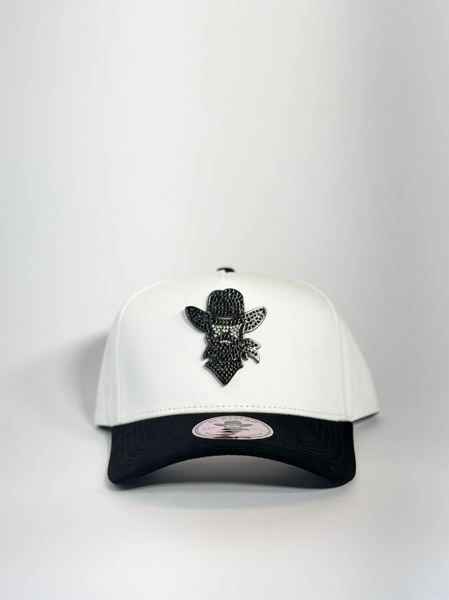 De Rancho DIAMOND DUST SUEDE Special Edition Hat (White) DR232