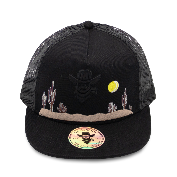De Rancho Glow In The Dark Desert Cowboy (Black) DR020