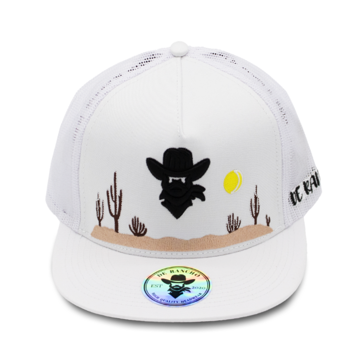 De Rancho Desert Cowboy Glow In The Dark (White) DR021