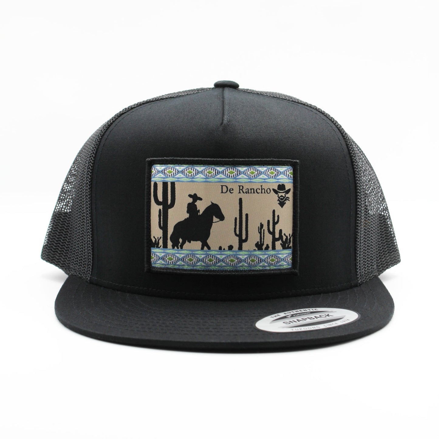 De Rancho Cowboy Aztec Black