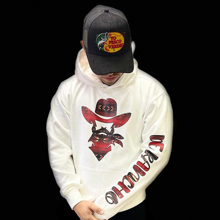 Red Aztec De Rancho Hoodie