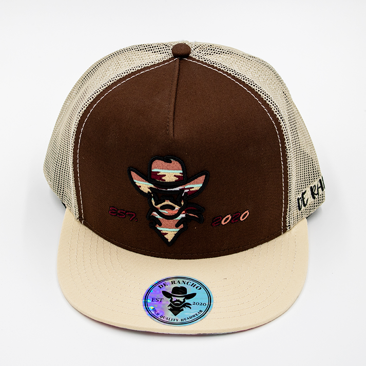 Cowboy with Aztec pattern (Brown)