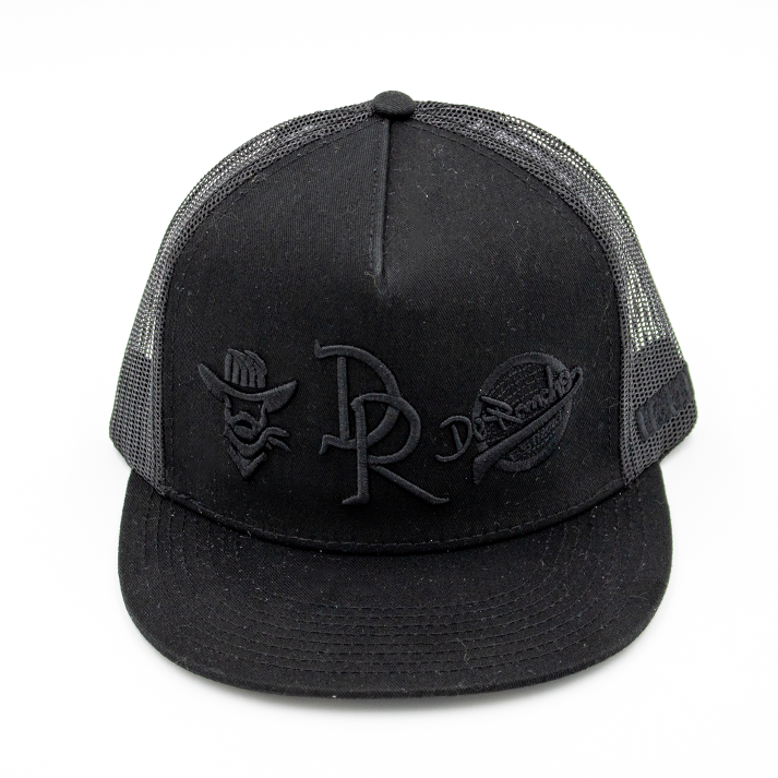 DR 3 logos Embroidery (Black)