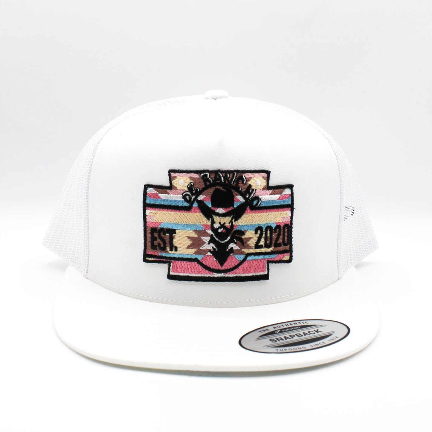 De Rancho Pink Aztec White