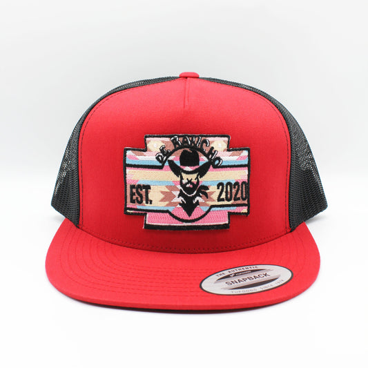 De Rancho Pink Aztec Red