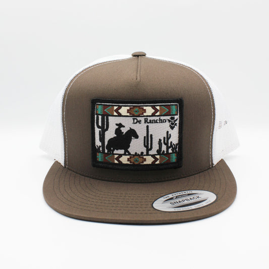 De Rancho Aztec Cowboy Brown