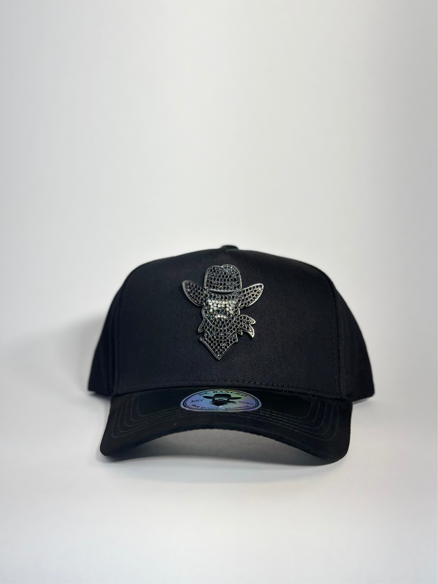 De Rancho DIAMOND DUST SUEDE Special Edition Hat (Black) DR231