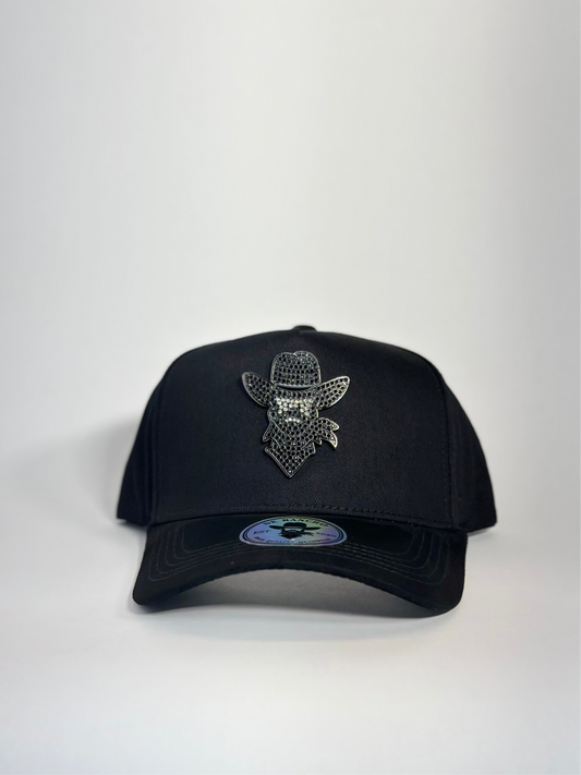 De Rancho DIAMOND DUST SUEDE Special Edition Hat (Black) DR231