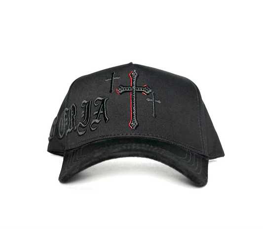 De Rancho a-frame hat Crossfire (Black)