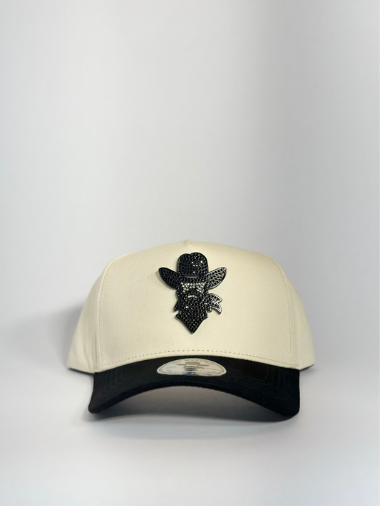 De Rancho DIAMOND DUST SUEDE Special Edition Hat (Cream) DR233