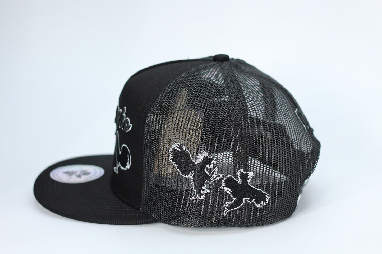 De Rancho Texas Rooster Hat (Black)