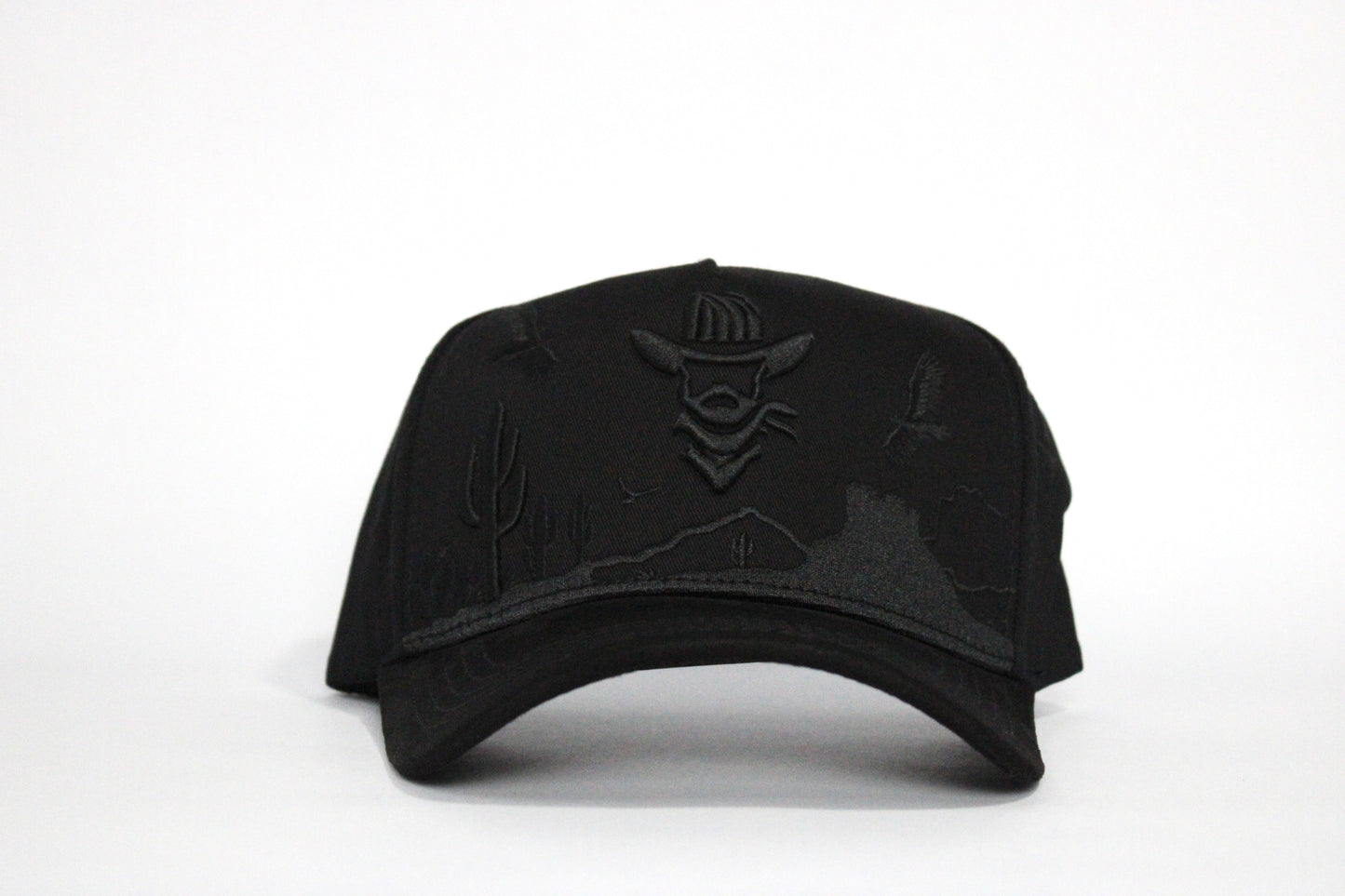 De Rancho Zopilote a-frame hat (Black)