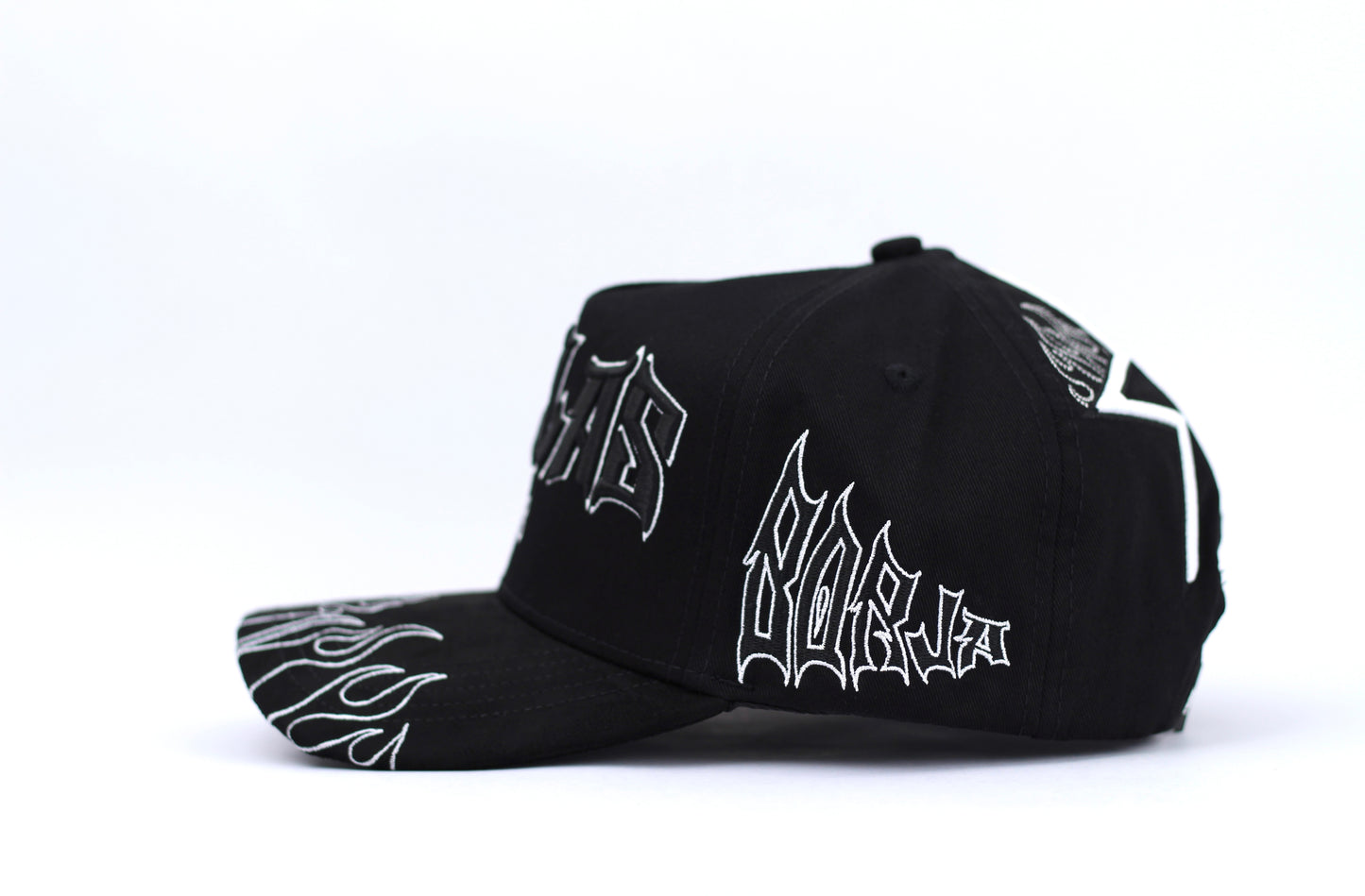 De Rancho a-frame hat Dallas (Black)