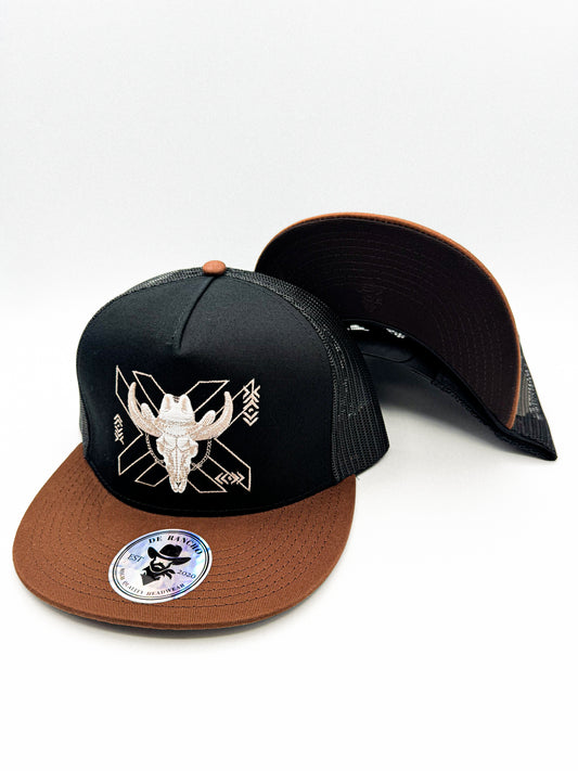 De rancho X skull hat DR436