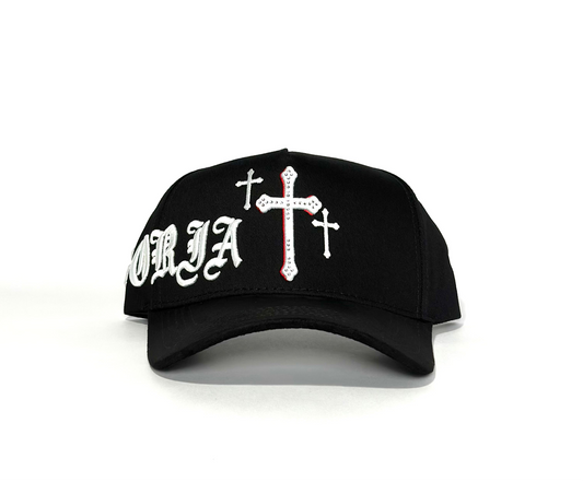 De Rancho a-frame hat Crossfire (White)