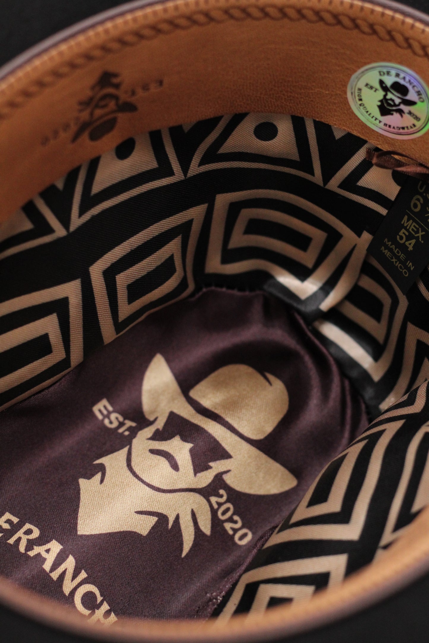 De Rancho Black Mini Tejana with Silver Buckle