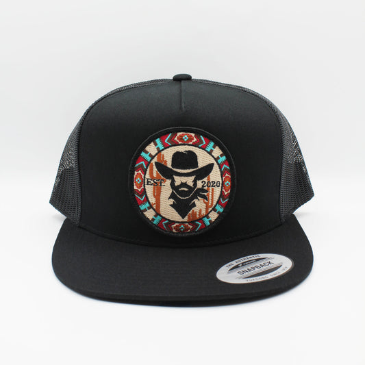 De Rancho round patch (Black)