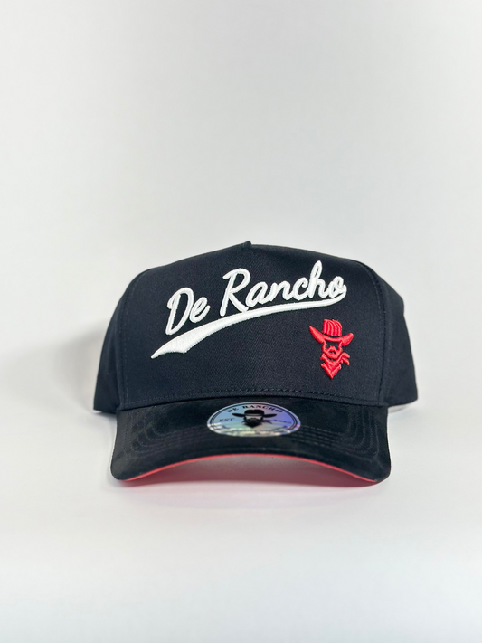 De Rancho Suede Ball Cap (Black) DR239