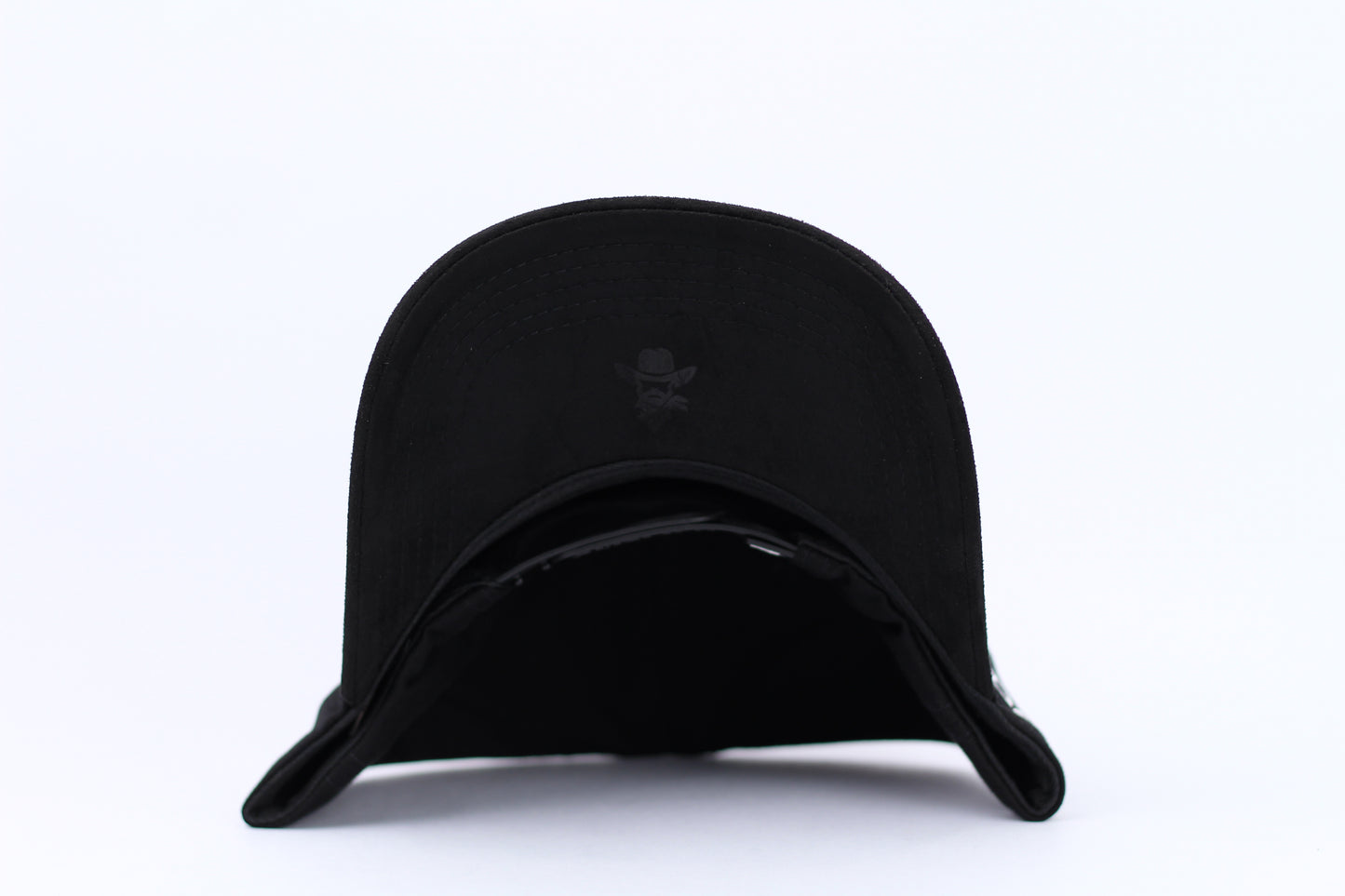 De Rancho a-frame hat Backwards white logo (Black)