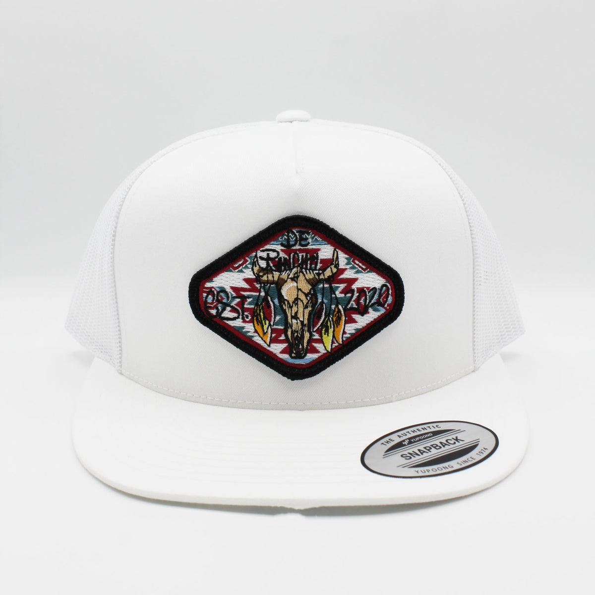 Bull Azetc De Rancho Bull Aztec White – deranchobrand