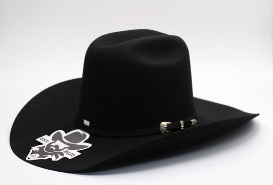 De Rancho Black Mini Tejana with Silver Buckle
