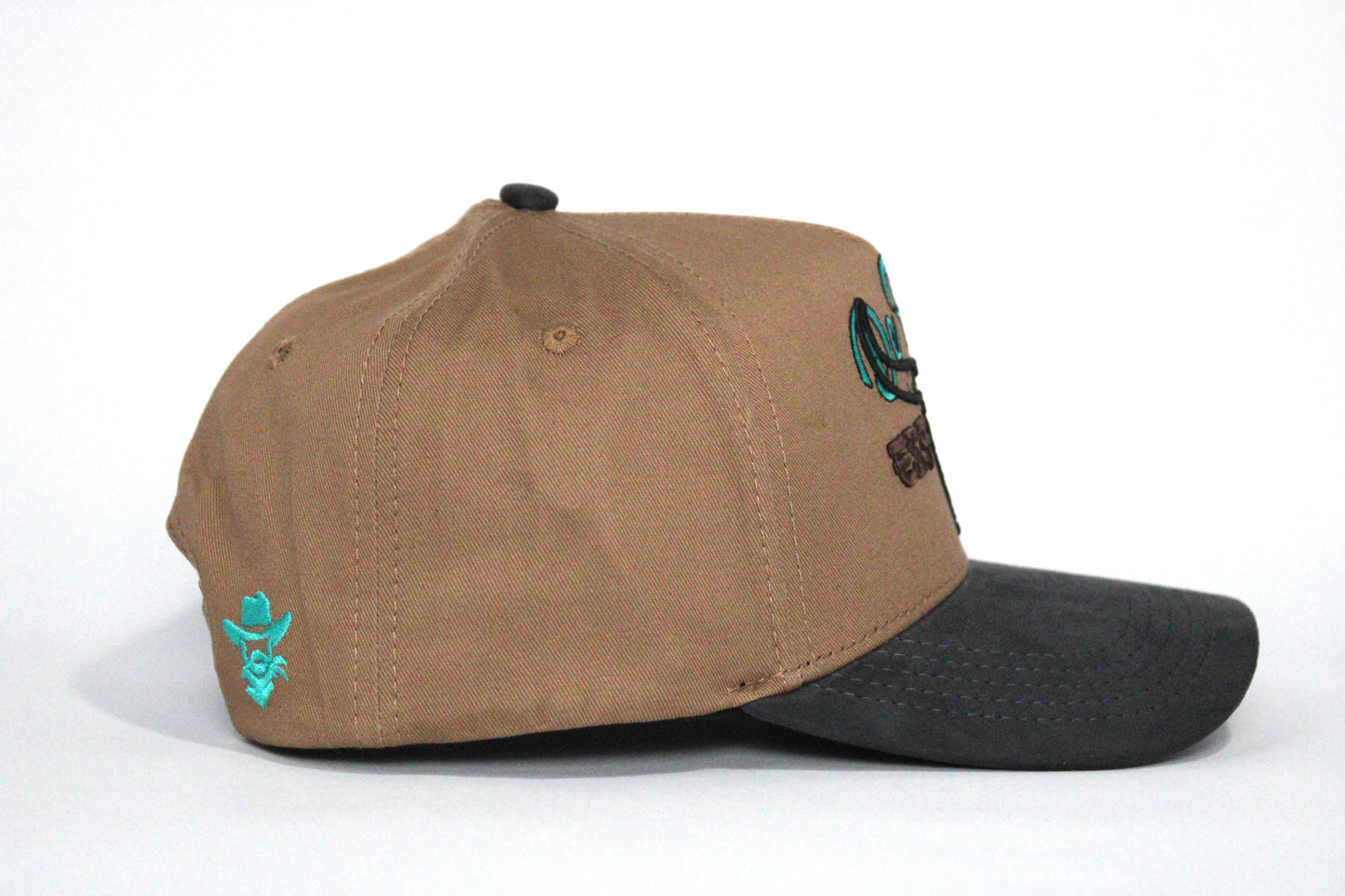 De Rancho Dessert Skull a-frame hat (Brown)