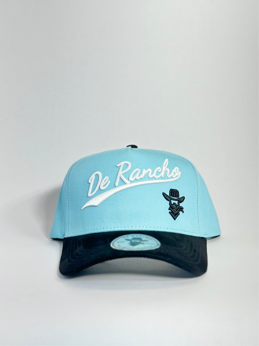 De Rancho Suede Ball Cap (Sky Blue) DR235