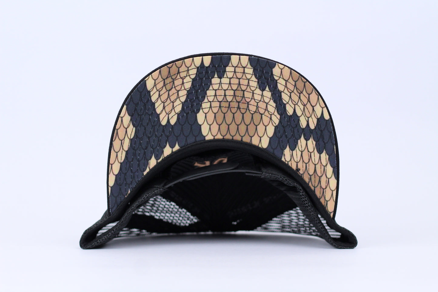 De Rancho Snake print Hat (Black)