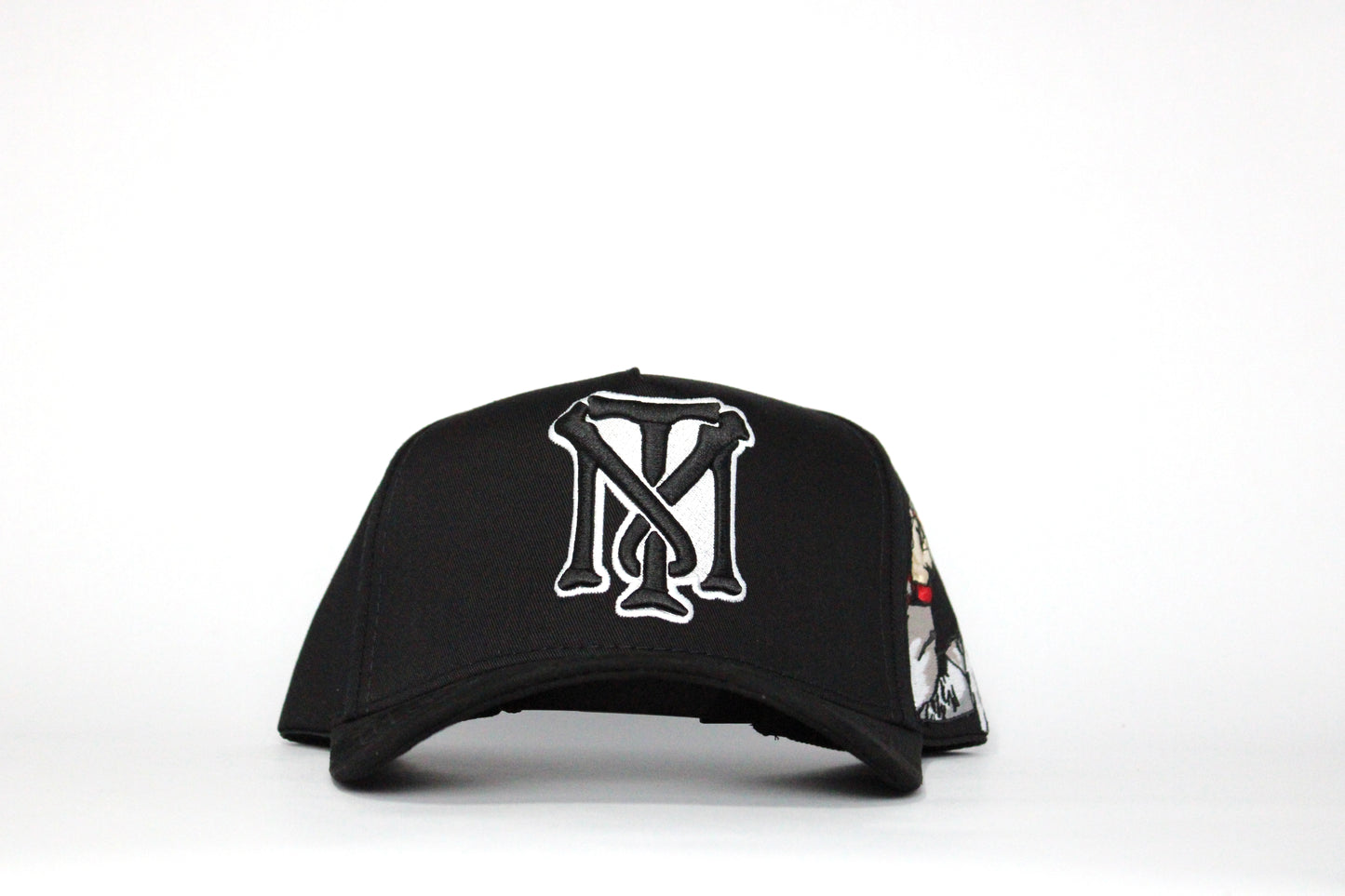 De Rancho a-frame Scarface hat (Black)
