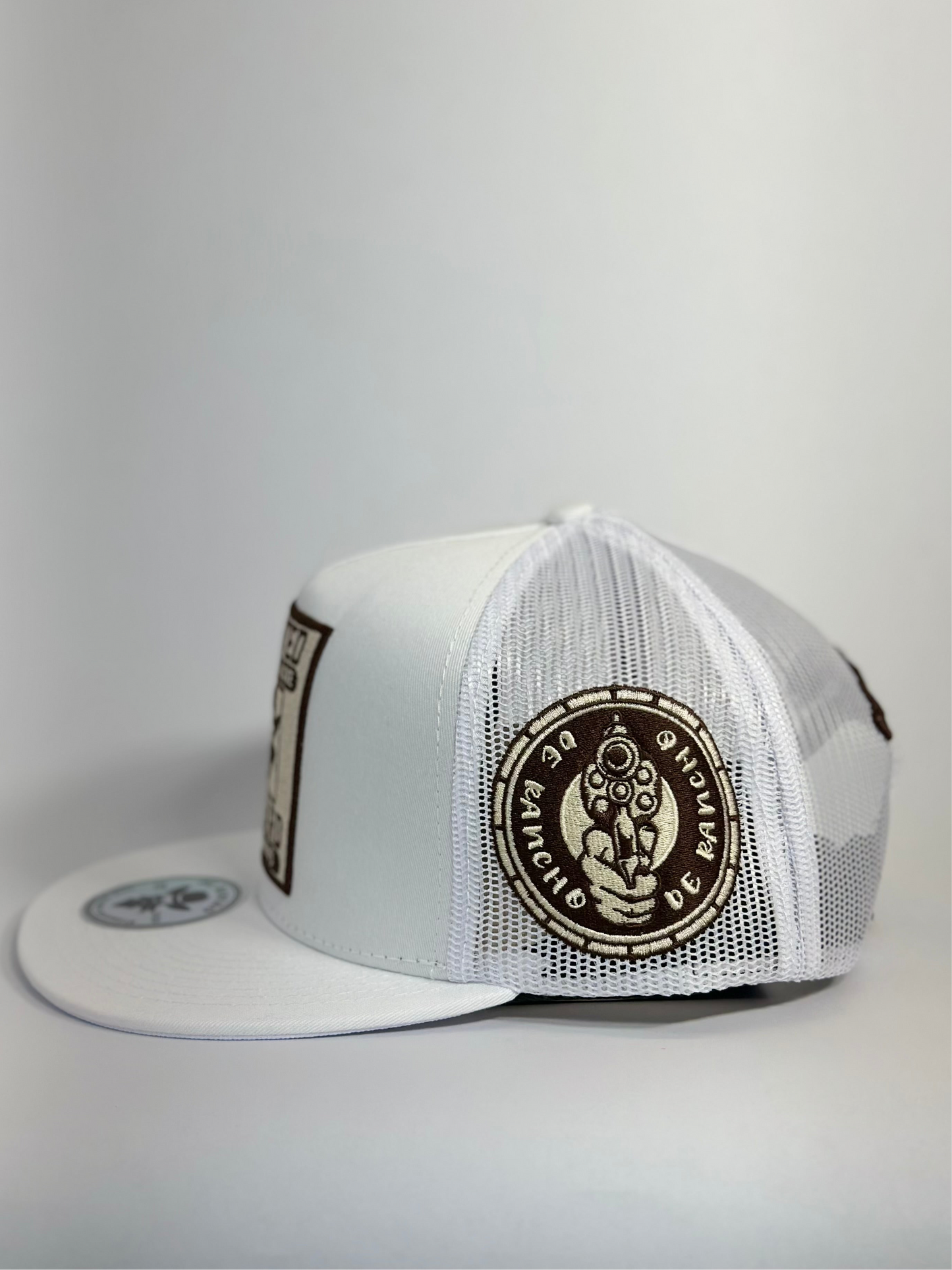 De Rancho Wanted Hat (White) DR216