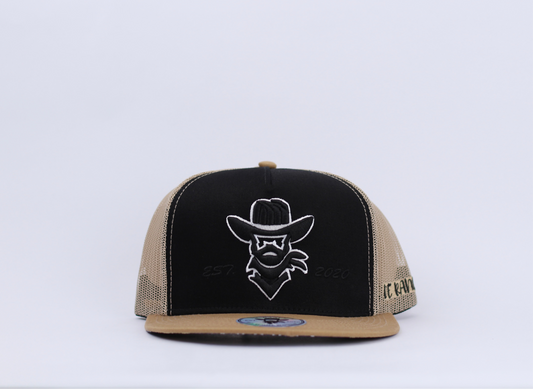 De Rancho Aztec Hat (Black/Brown) DR247