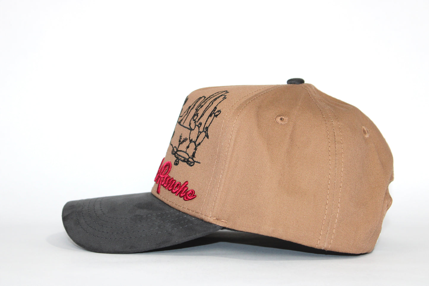 De Rancho Sierra Sunset a-frame hat (Brown/Black)