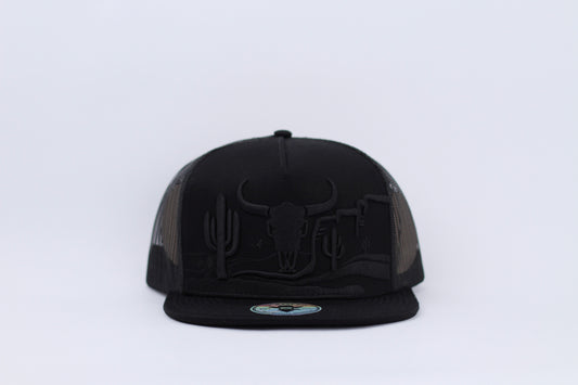 De Rancho Dessert Hat (Black) DR252