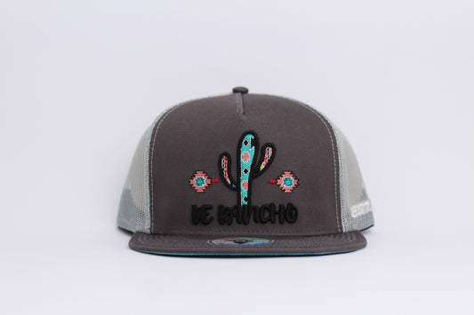 De Rancho Saguaro Hat (Gray) DR241