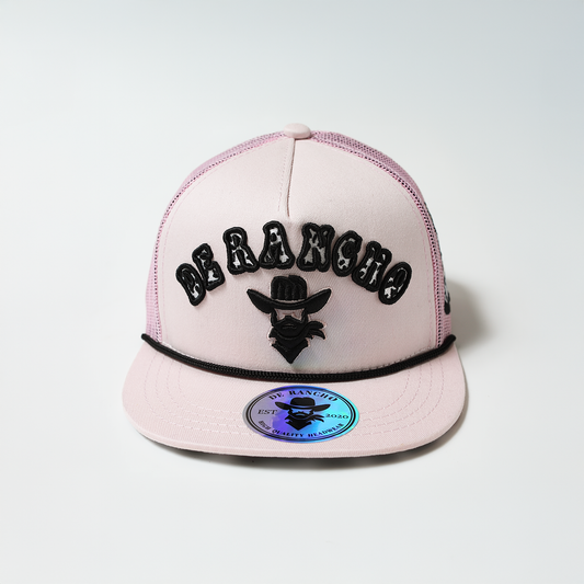 De Rancho Cow Print Kids (Pink/Black) DR127