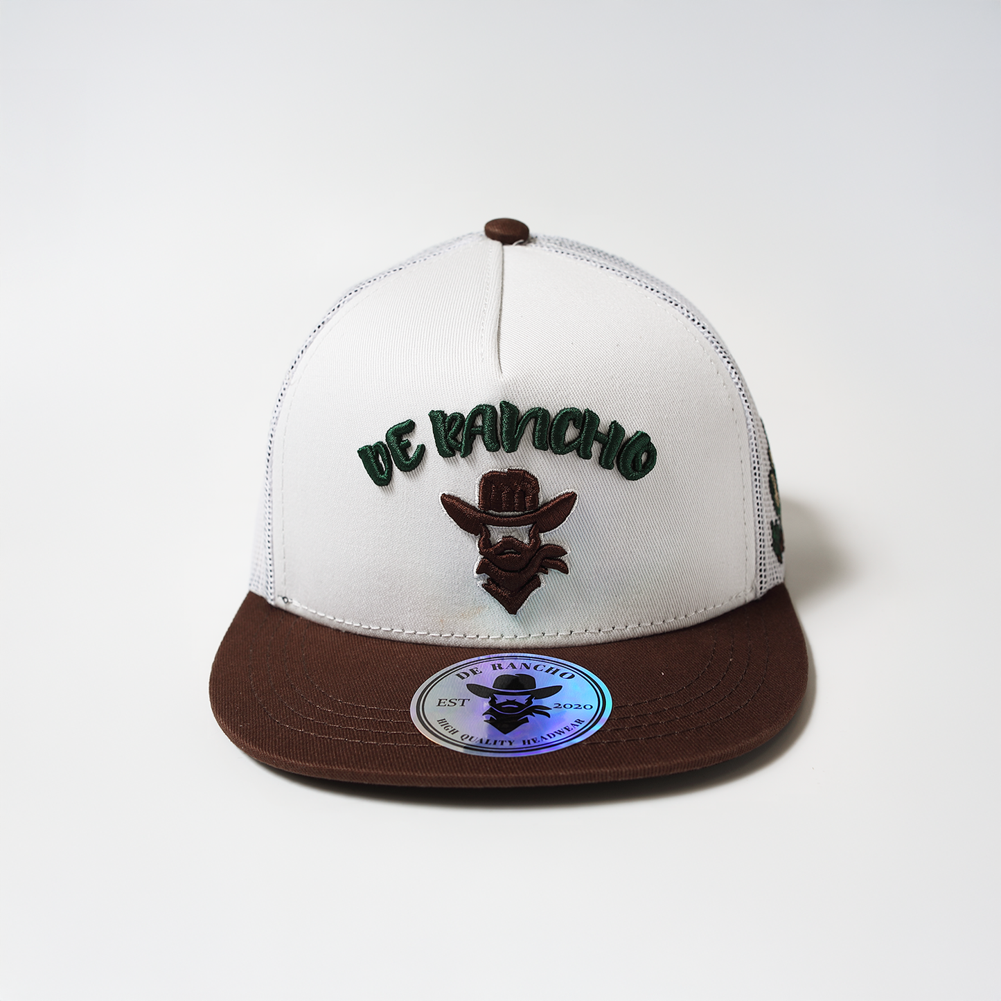 De Rancho Catcus Kids (White/Brown) DR116